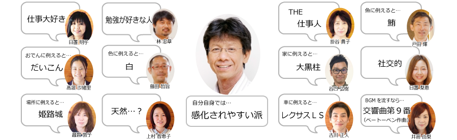 【 スタッフに聞いてみました。-日置 社長ってどんな人ですか?- 】