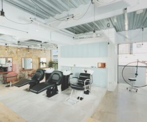 美容室の拡張リニューアル改修工事　