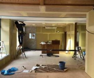 事務所のリノベーション、仕上げへ