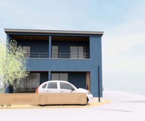 竜が岡の家、工事着手