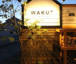 WAKU+の植栽も葉が付き、芽が出は始めました。