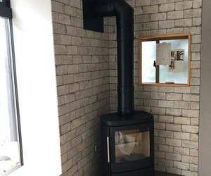 事務所で火のある暮らしを提案！