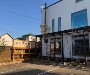 事務所の南側の植栽工事が完成