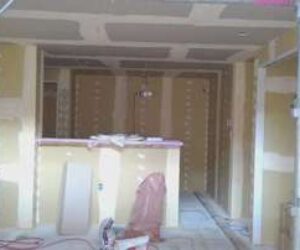 西明石北町の家、仕上げ工事へ