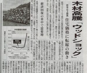 「ウッドショック」にようやく林野庁が対策に