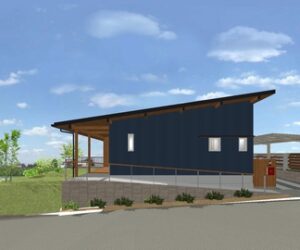 FREEQ上山口の家、平屋の工事開始