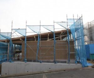 FREEQ上山口の家、上棟