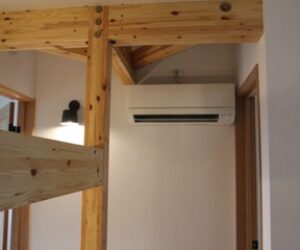 FREEQ野添の家、エアコン1台で快適に！