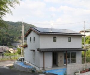 唐櫃の家、外装完成