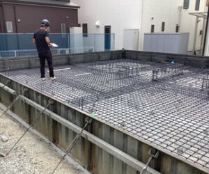 LOAFER-L清水の家　基礎工事から上棟