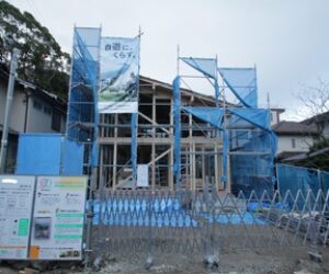 LOAFER人丸の家、上棟