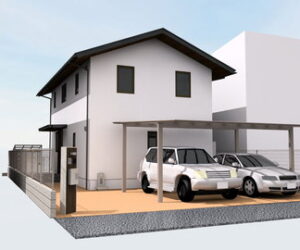 松陰の家、着工式と地鎮祭