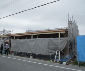 COVACO大塩の家、上棟