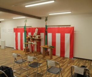 にじ作業所新築工事　落成式