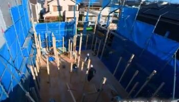 COVACO上ノ丸の家 上棟動画をアップしました。
