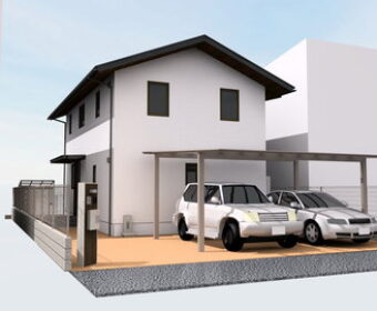 松陰の家、着工式と地鎮祭