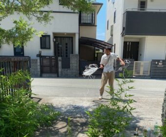 地縄張りに同行してきました